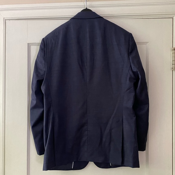 Kenneth Cole Navy Suit Blazer Jacket sz 42R - Picture 7 of 13